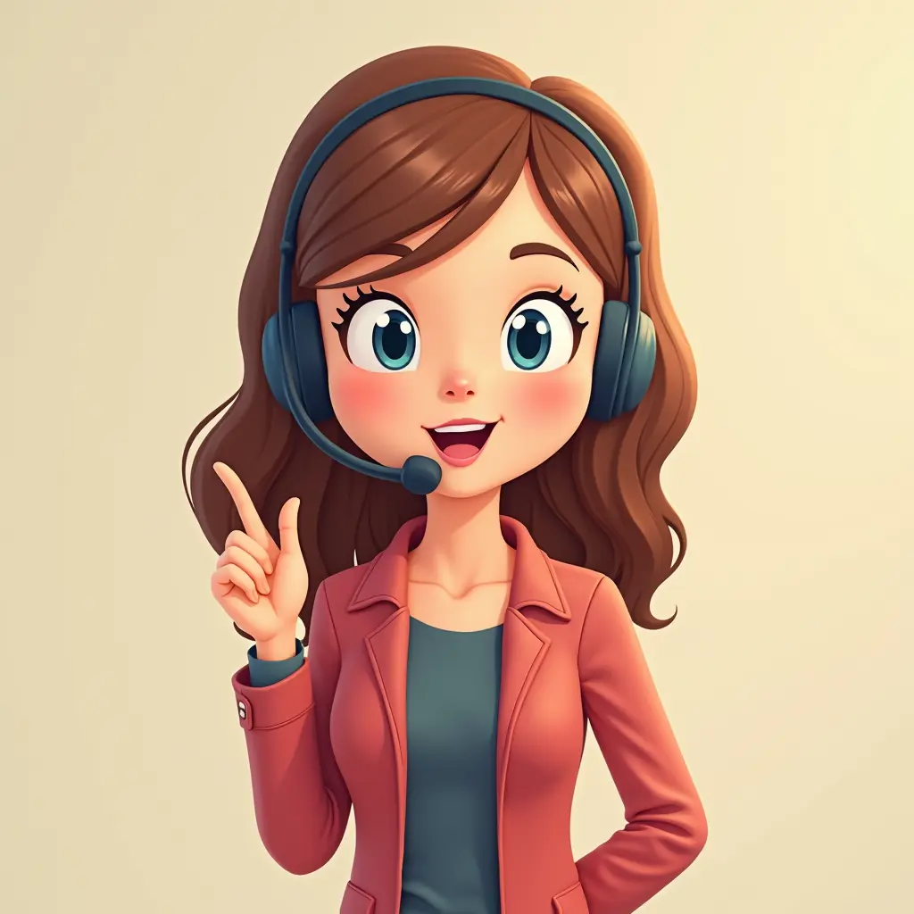 صورة شخصية كرتونية كول سنتر