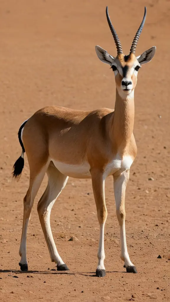 غزاله ف الصحراء