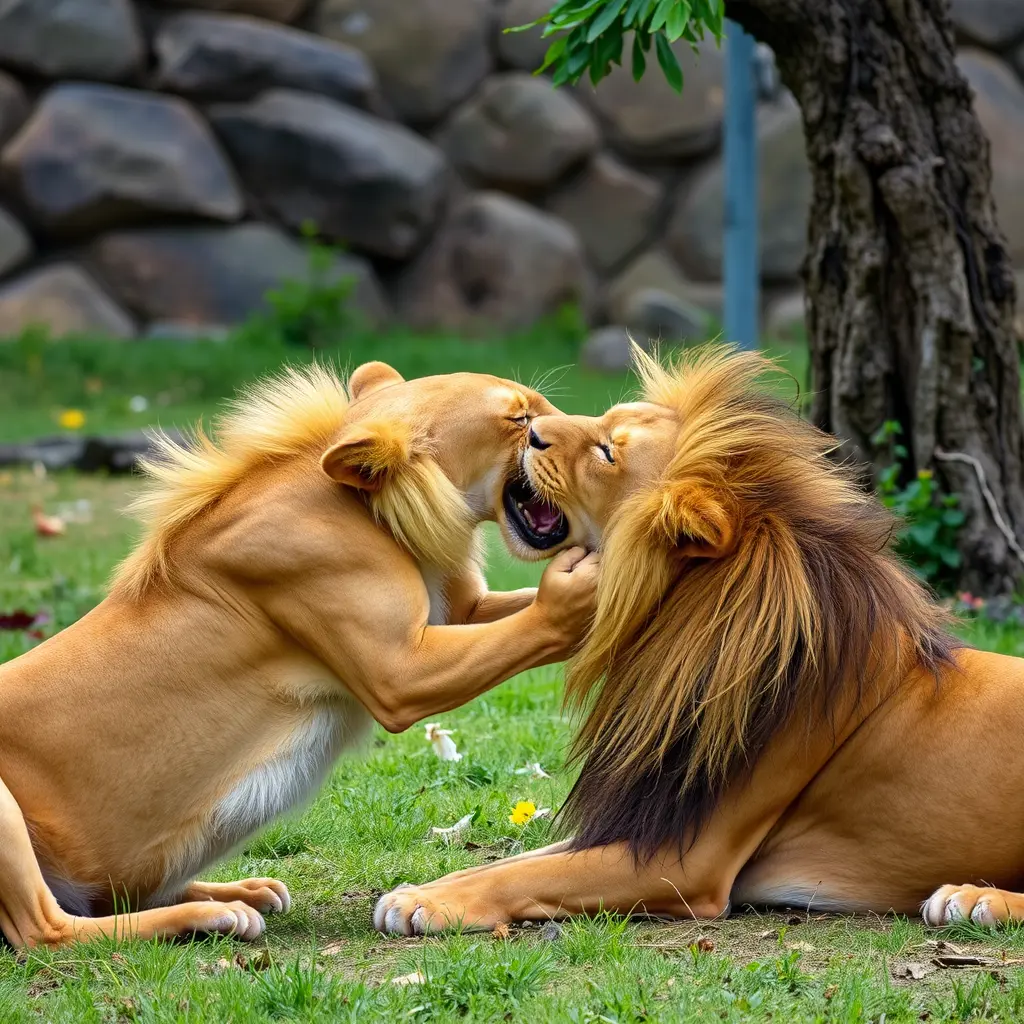 تزاوج الأسود