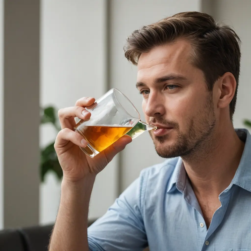 صور رجل يشرب الخمر