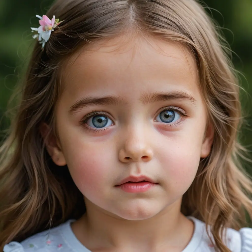 صوره طفله صغيره كيوتتتتتت جدااا عيناها تدع تريد البكاء