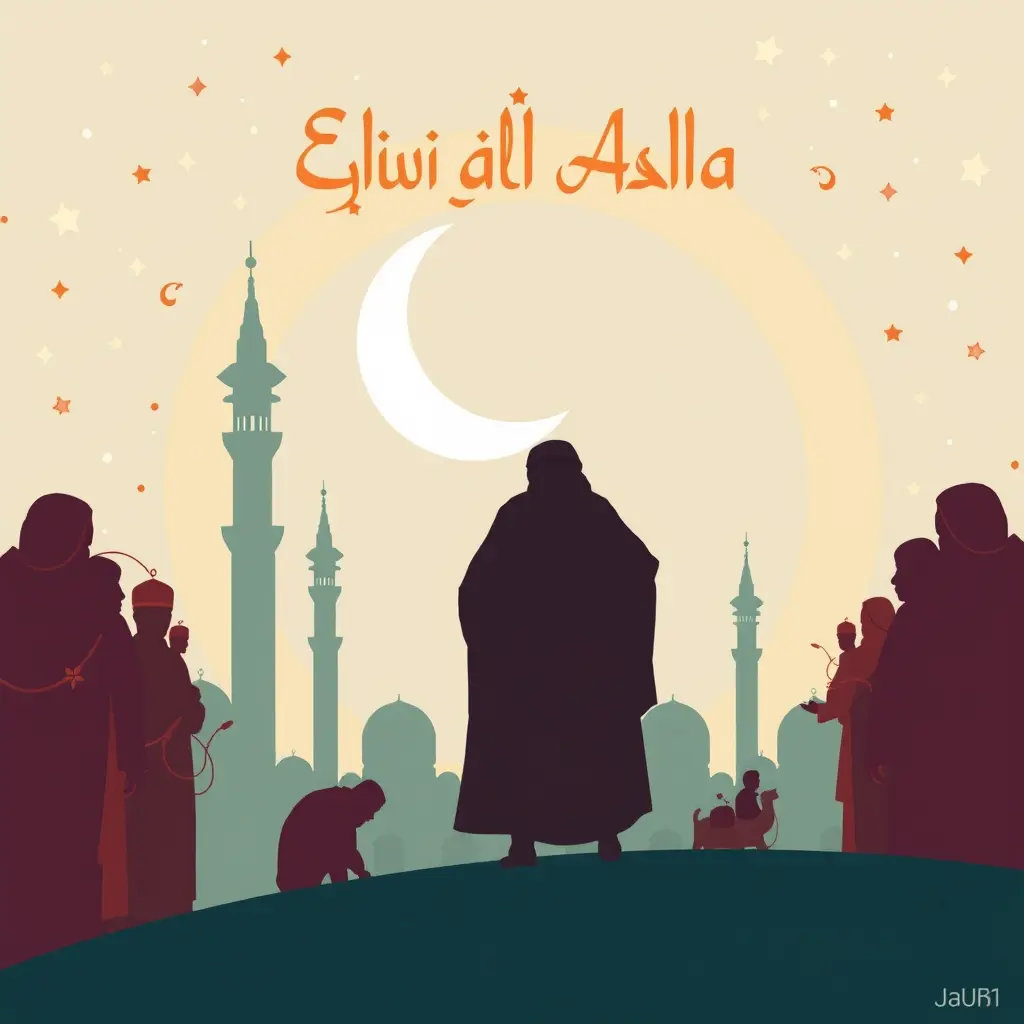 تهنئة عيد الاضحى بإسم مازن الكندي