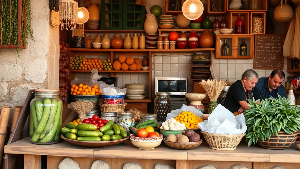 بيت ستي محل مخلل ومكدوس