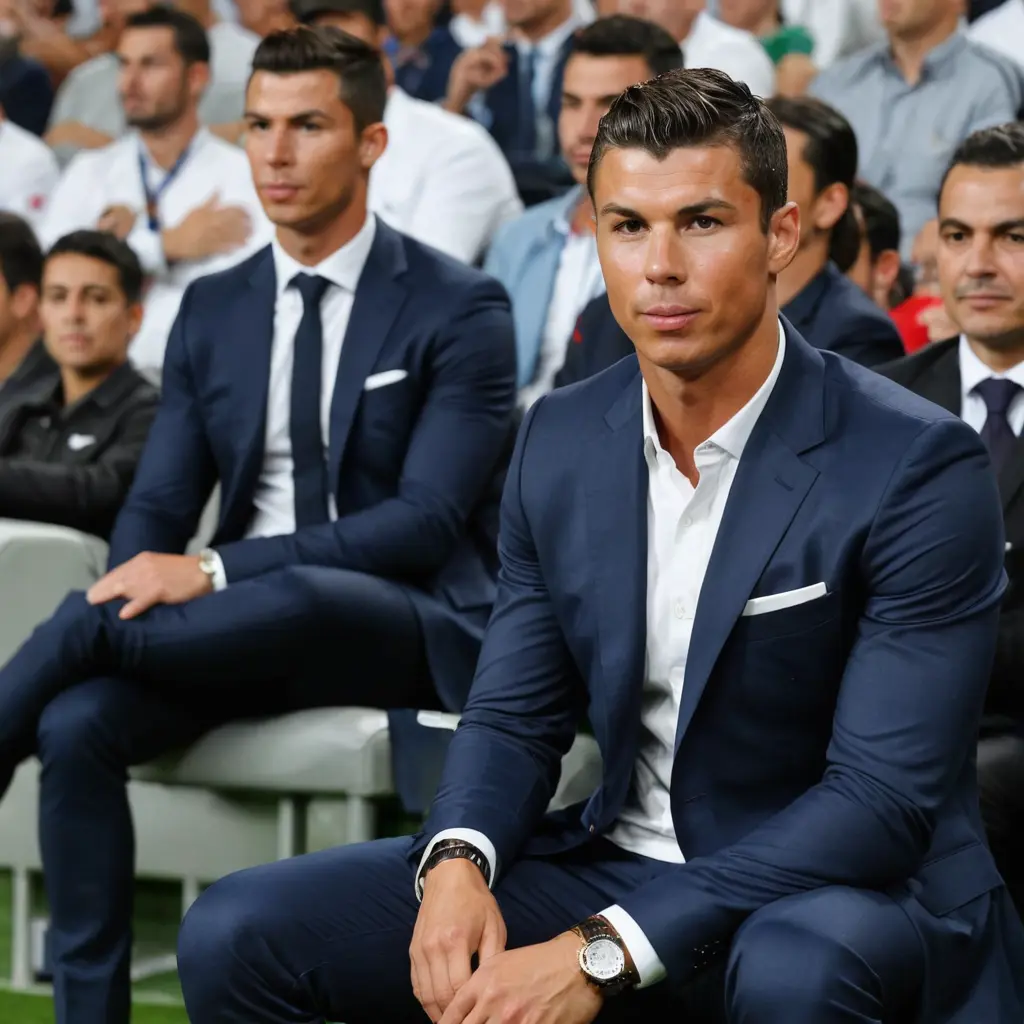 صورة كريستيانو جالس جمبي