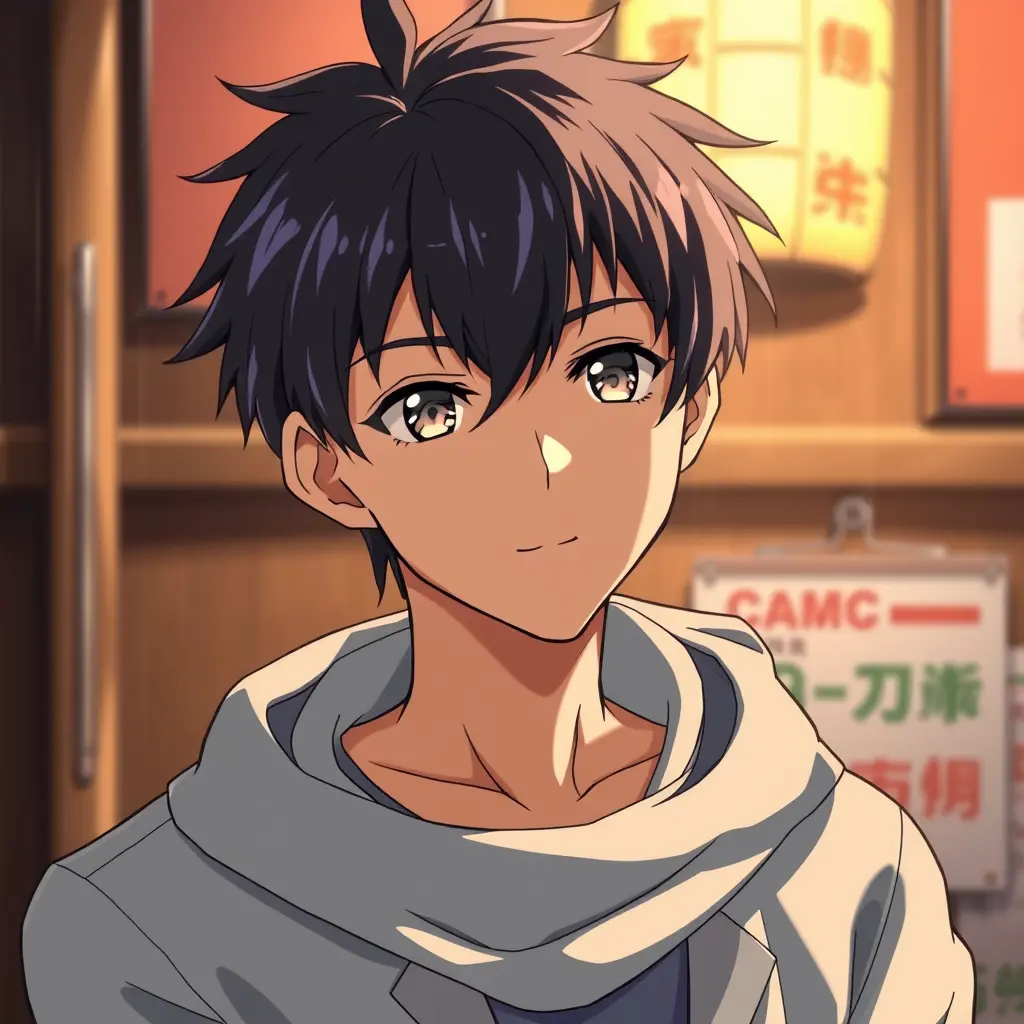 صور شاب وسيم انمي