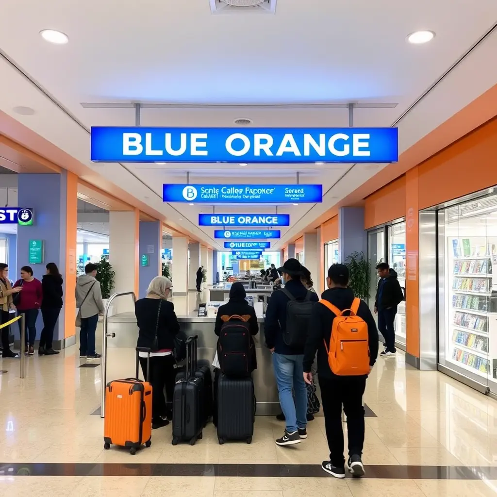 BLUE ORANGE HOST TRAVEL AGENCY Airport