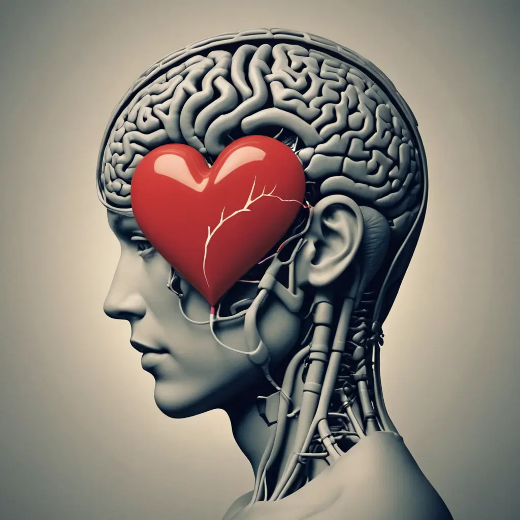 صورة للعقل مع القلب