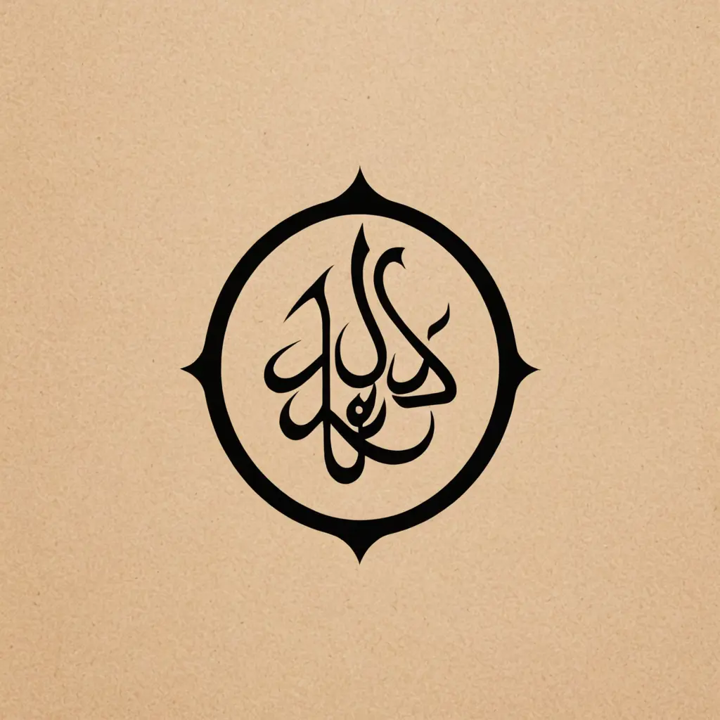 شعار لشركة ب اسم نيلوفر ب الغة العربية
