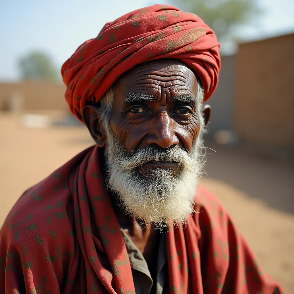 رجل سوداني عمره 108 سنة