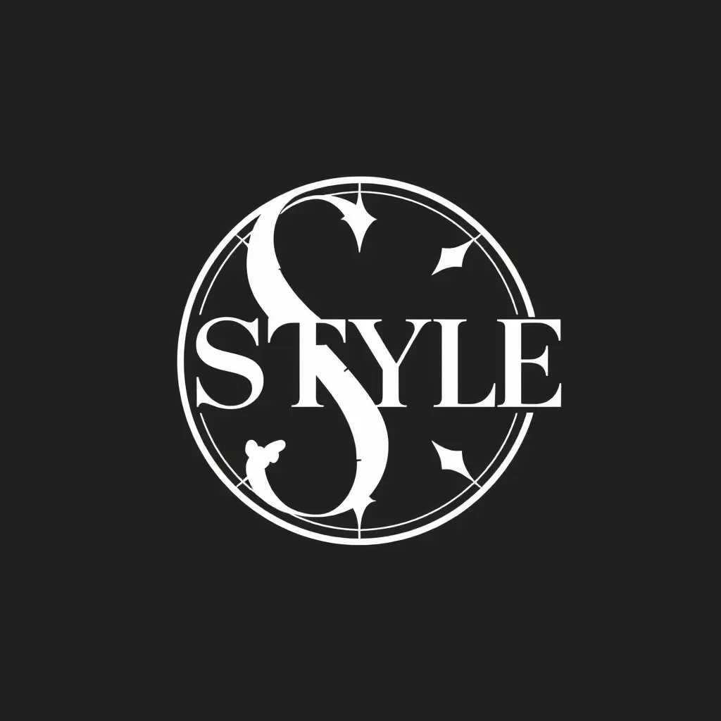 شعار شركة أزياء بإسم STYLE