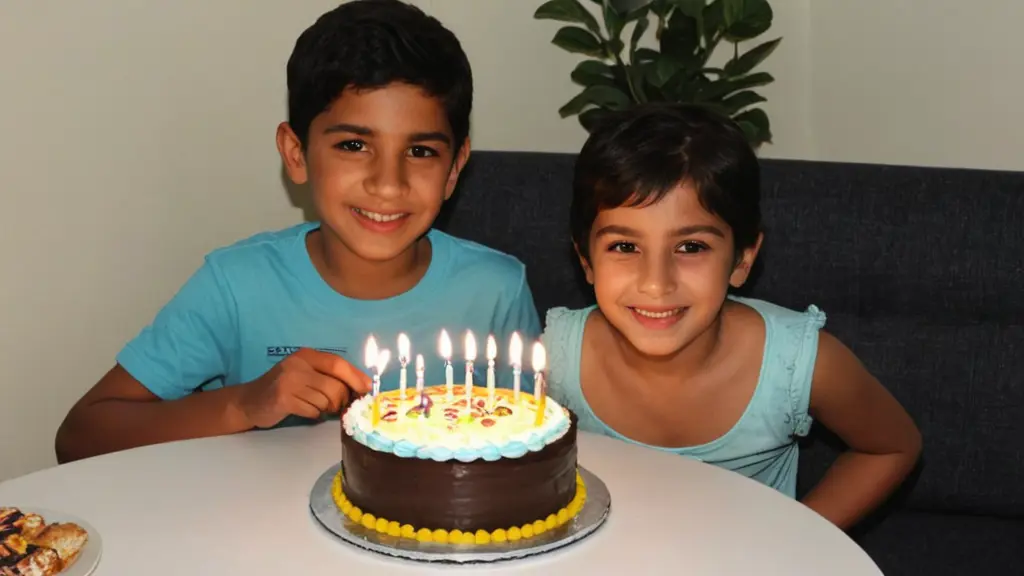 عيد ميلاد باسم حنان مع ترته