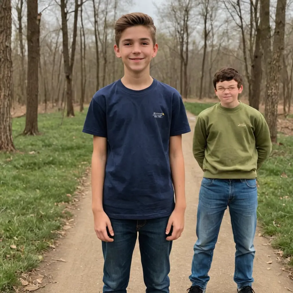 صورة ولد ١٥ عام توضح أن الثقة بالنفس تبني عبر مراحل