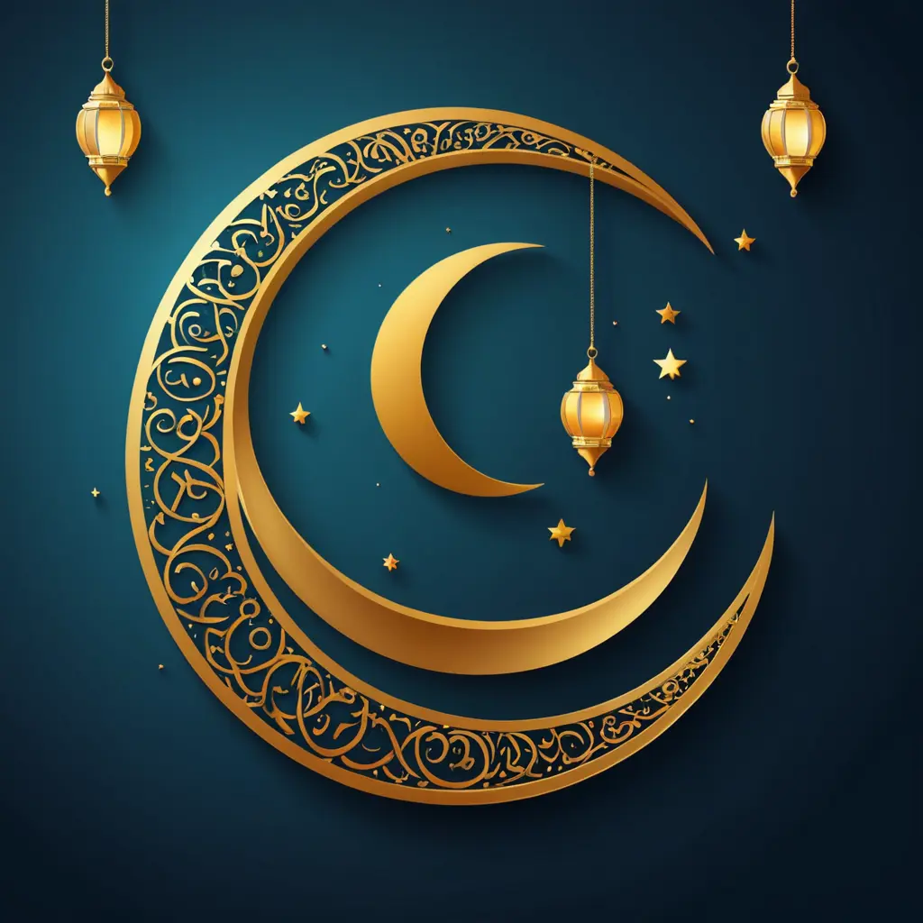 هلال رمضان ومكتوب اهلا رمضان
