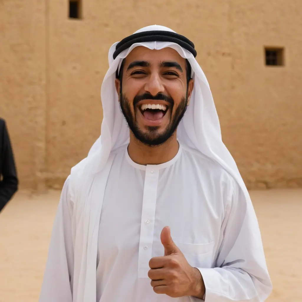 ياسر الدوسري يضحك