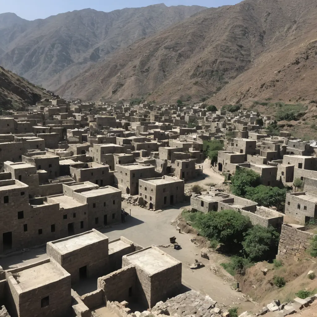 قرية جرانع مديرية ماوية محافظة تعز اليمن بعد 100سنه