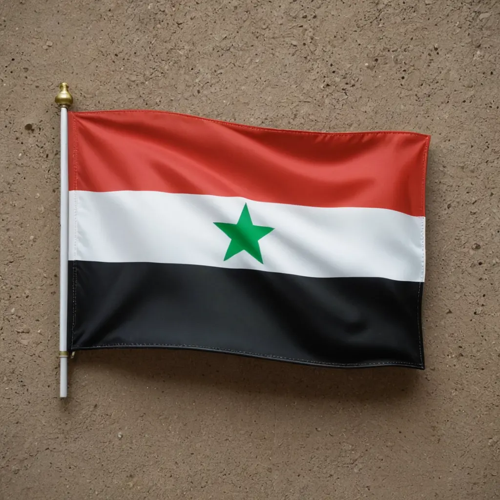 شعار علم سورية الأصلي علم الثورة السورية 