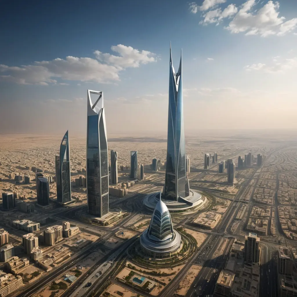 اريد صورة مستقبلية لمدينة الرياض السعودية في عام 2030