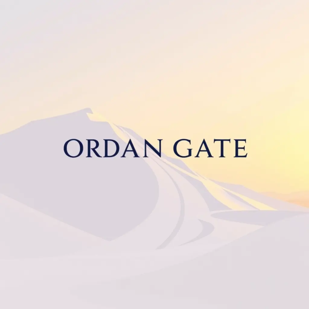 شعار شركه عقارات بالاردن بأسم jordan gate