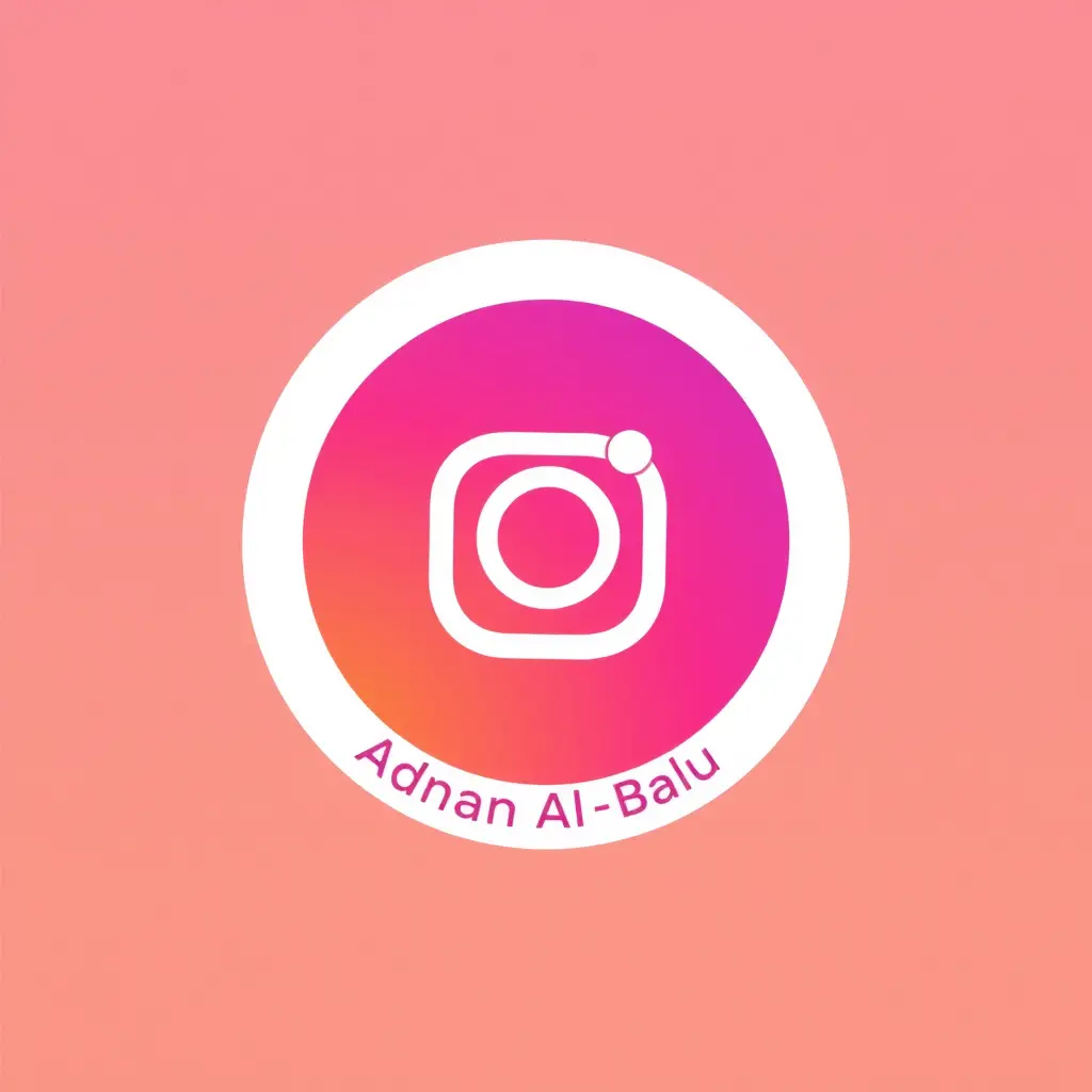 شعار  انستقرام بأسم عدنان البالو