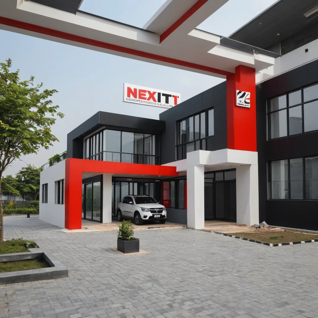 1. Company Name: Nexit Construction Ltd.
Description: Civil Work, Building and Construction
Company Slogan: Reliability and Excellence
Company Colors: Red and Black
Extra Features: Add any feature related to construction