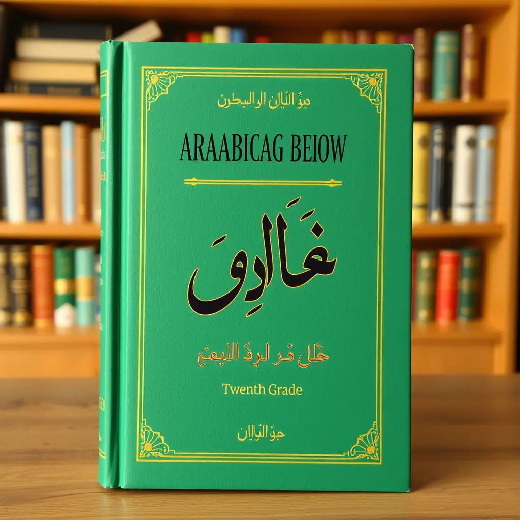 صورة تعبر عن كتاب لغة عربية للصف الثاني عشر