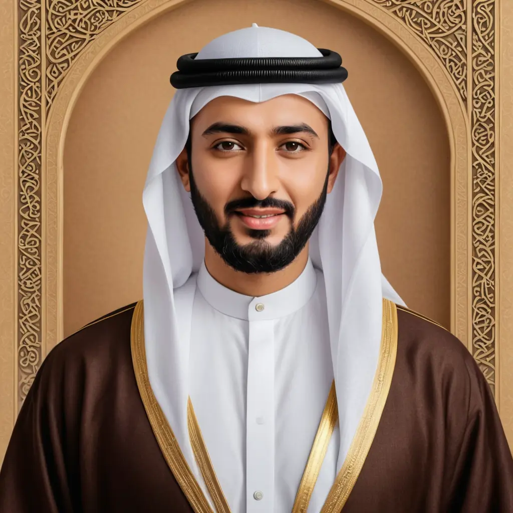 تصميم صوره للشيخ المنشاوي