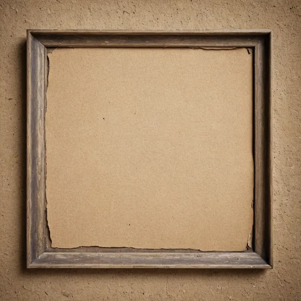 رسالة قديمة فارغة فارغة