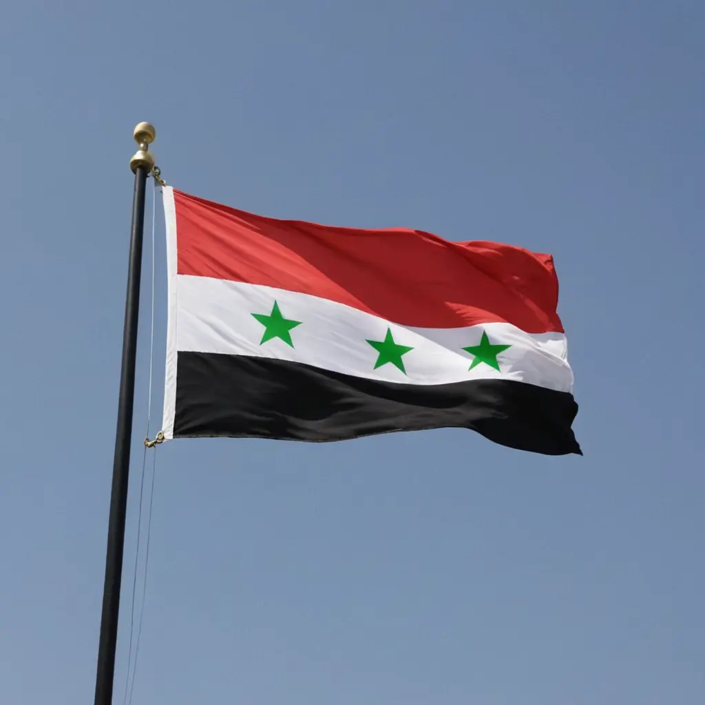علم سوريا الجديد