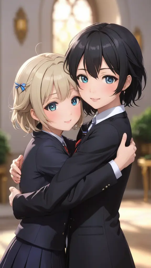 luma ai let them hug each other 