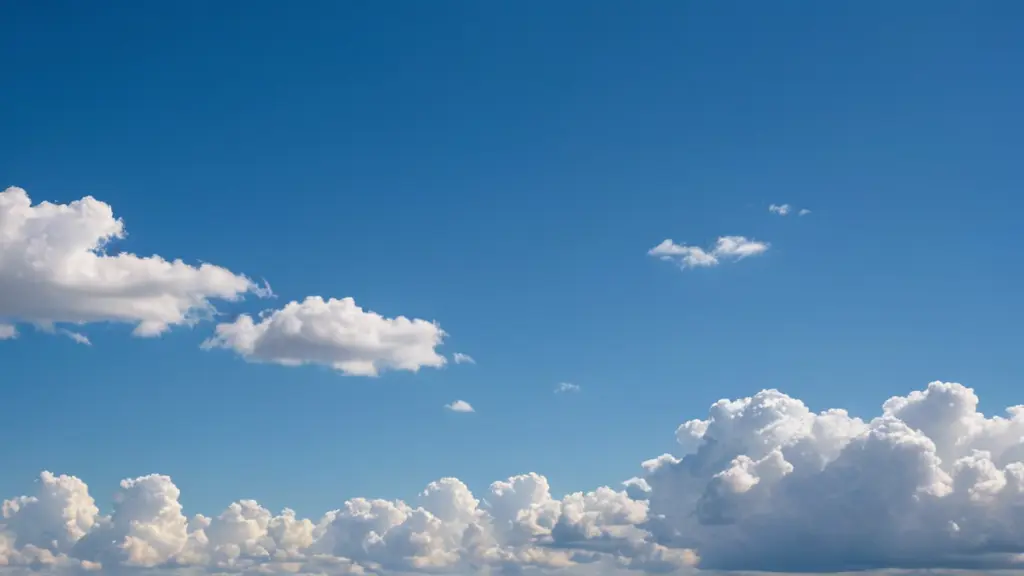 صورة سماء صافية وسحاب بدون نص او كلام على الصورة