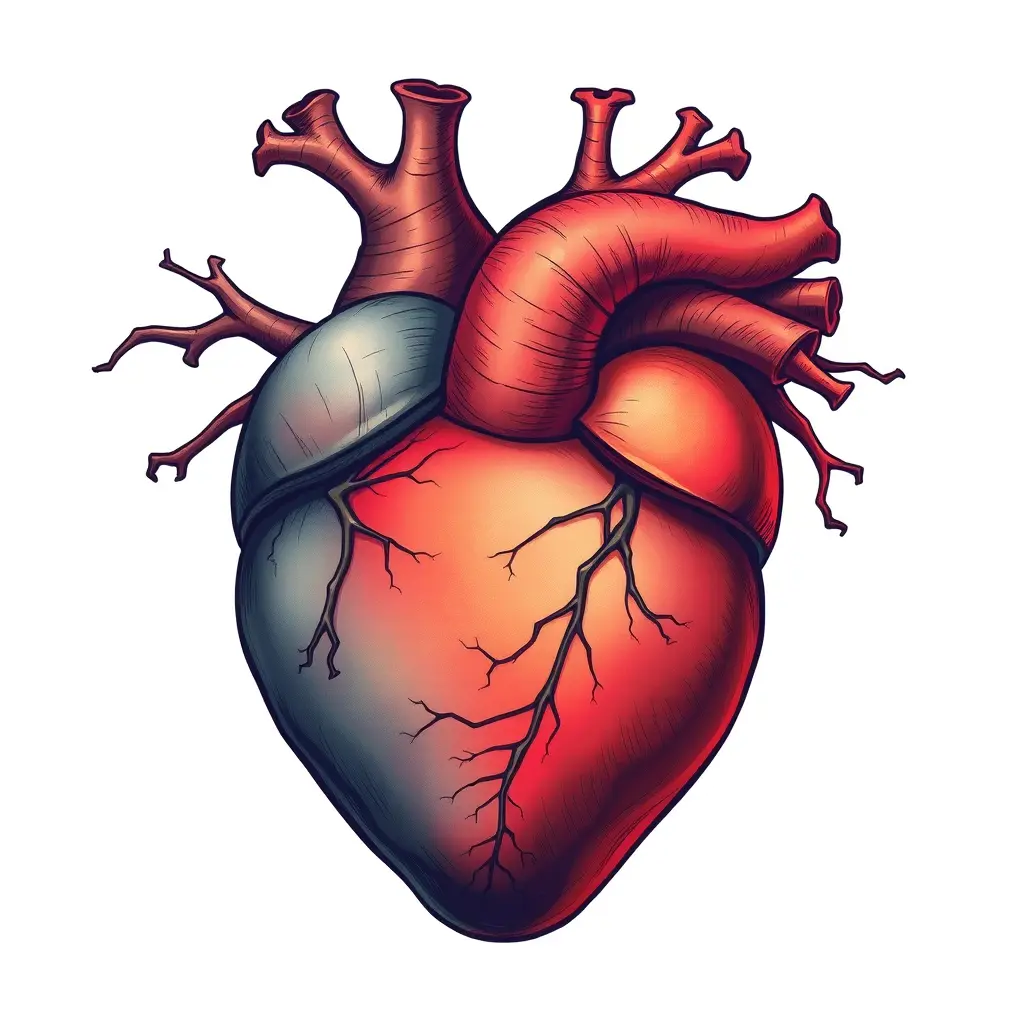 اريد صوره لقلب الإنسان