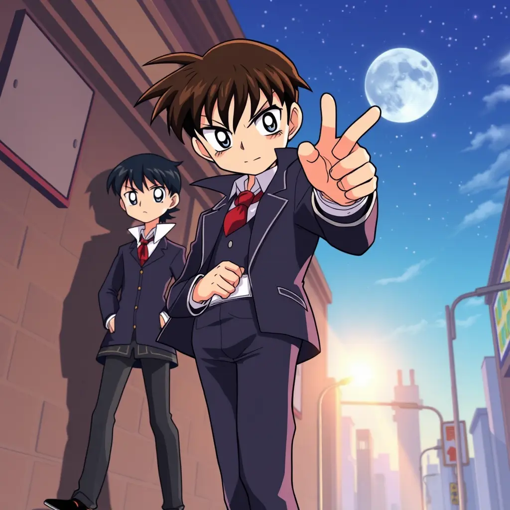Detective Conan in anime form