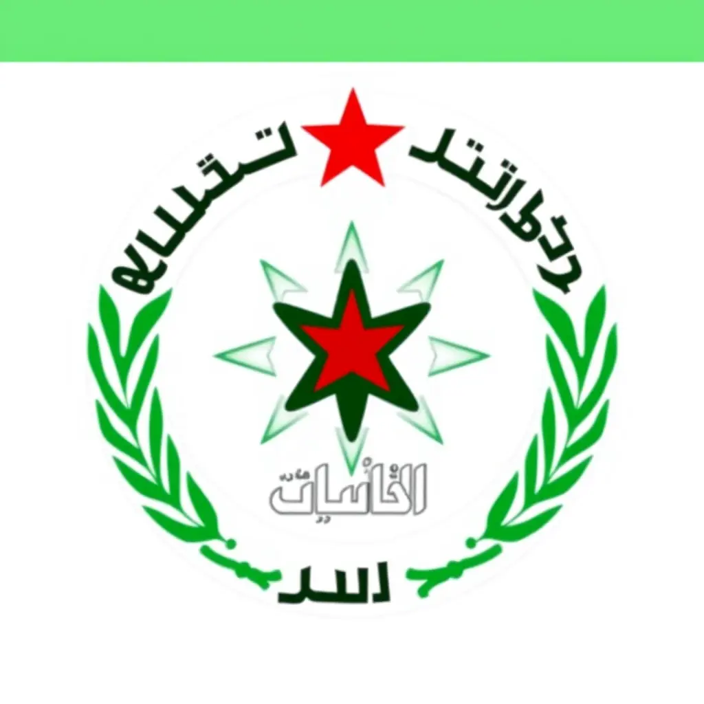 شعار الحشد الشعبي مع شعار سرايا سلام