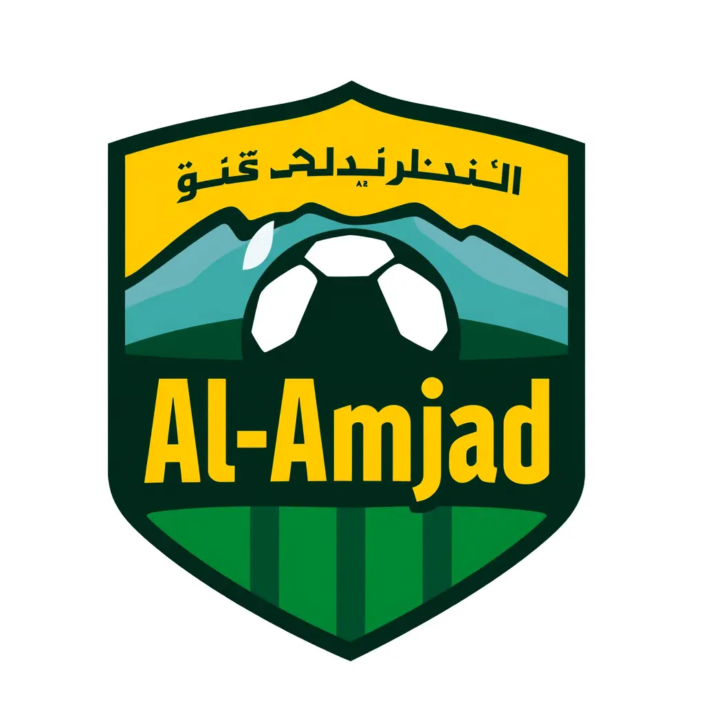 شعار فريق كرة قدم اسم الفريق الامجاد