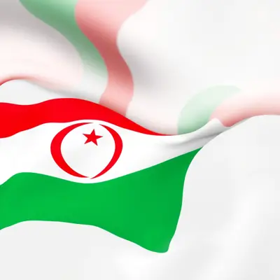 صورة ليبيا عليها علم