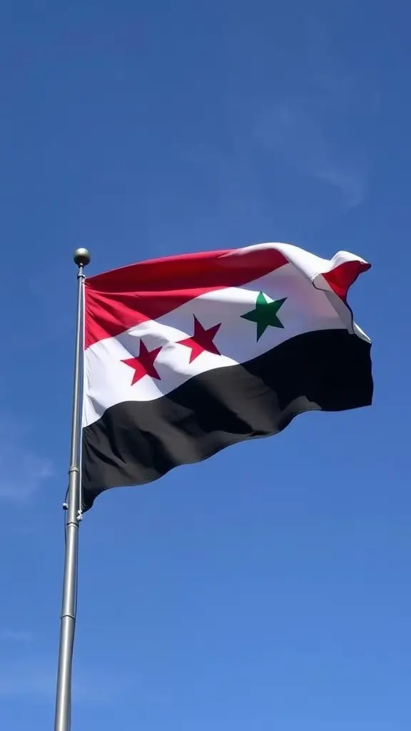 صور علم سوريا الجديد