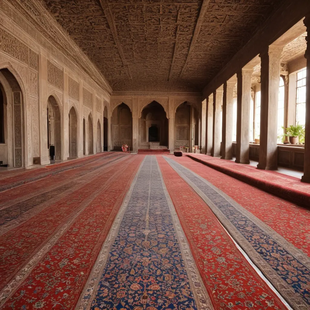 شكل الجنة وزرابي مبثوثة ونمارق مصفوفة