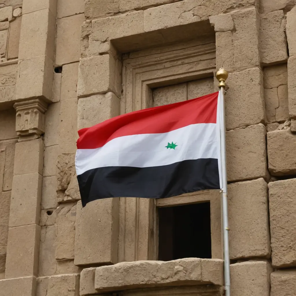 علم اليمن مزخرف