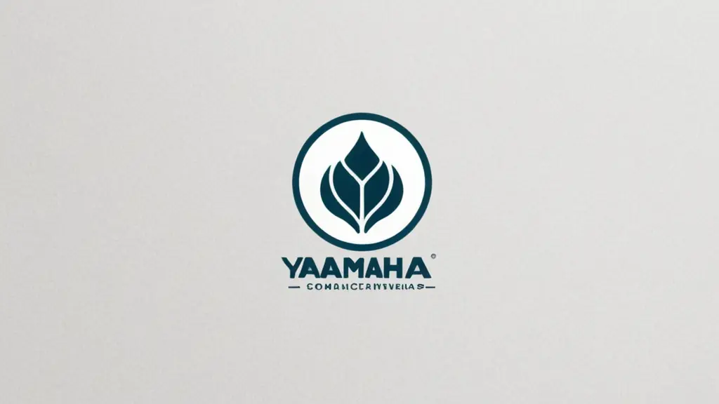 شعار لشركة اسمها yamarha