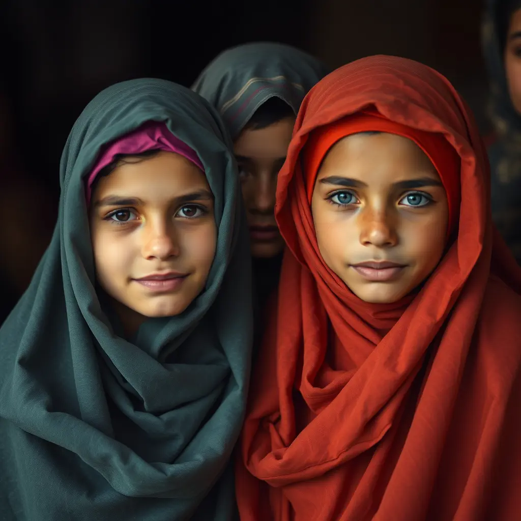 صورة بنات مشلحات