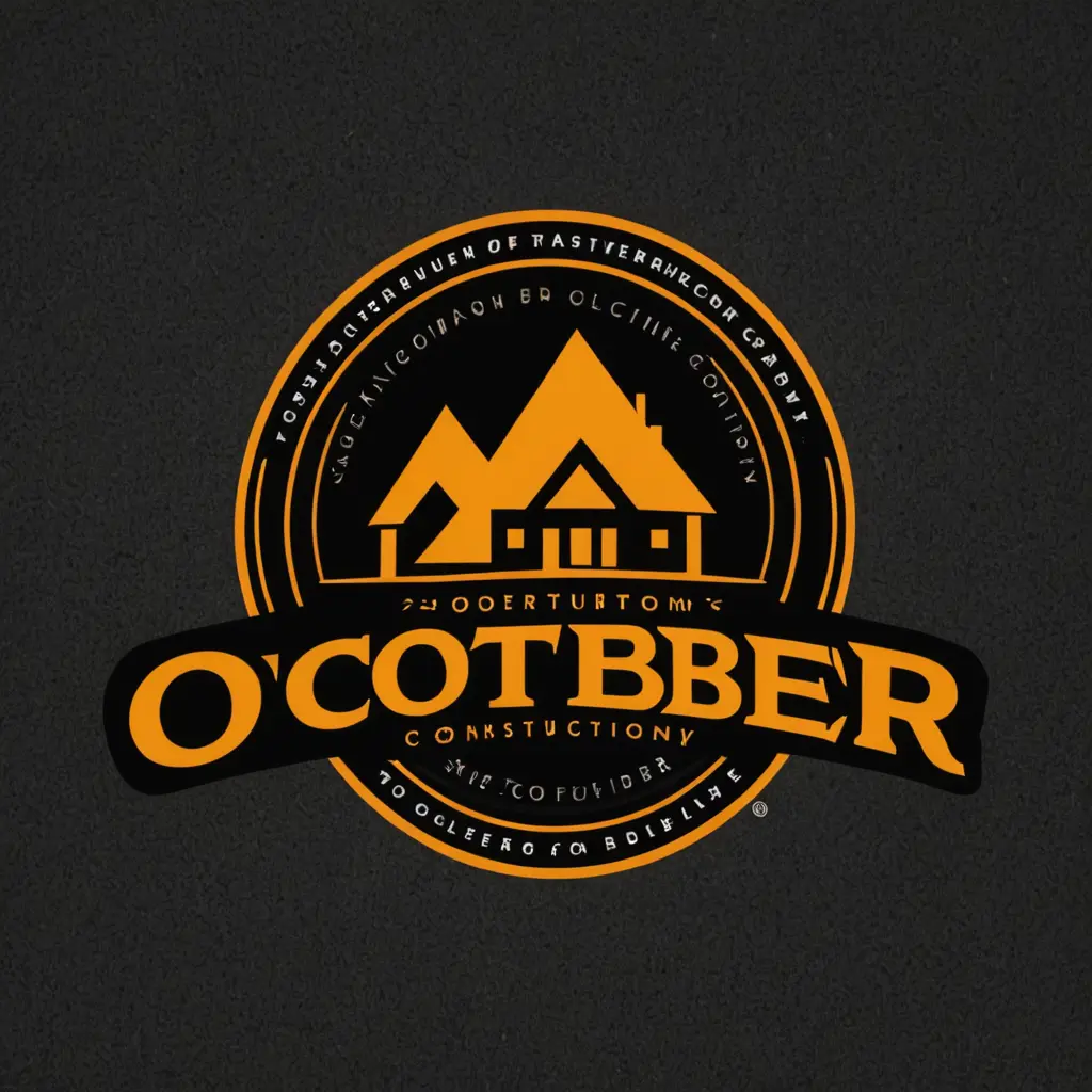 Octoper Logo October Construction Company logo - Gulf Picasso | بيكاسو الخليج