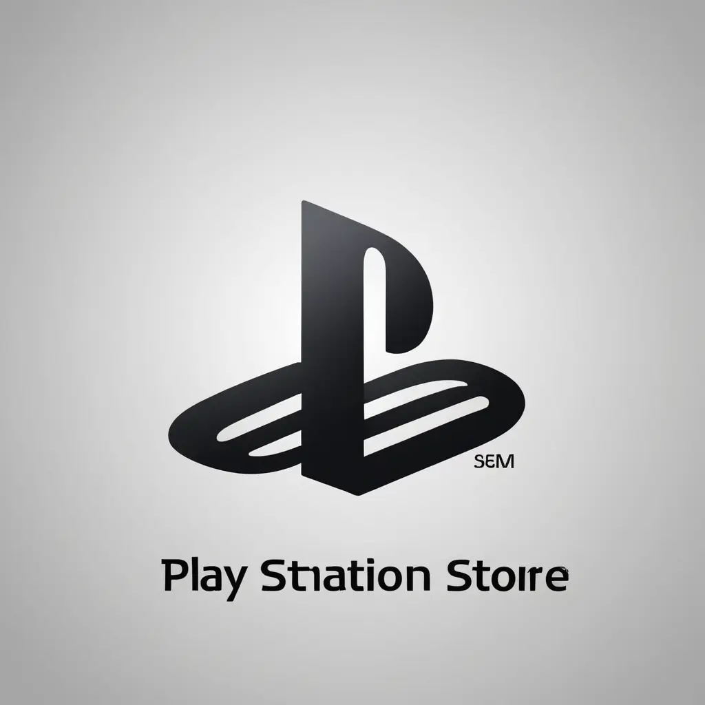 تصميم شعار محل بلايستيشن بأسم المزاريطه