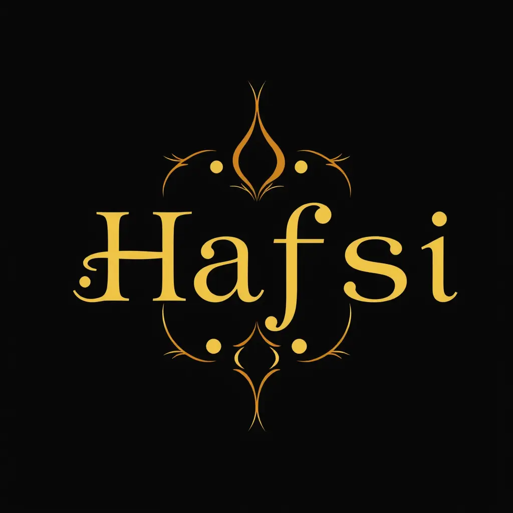 اسم حفصى على اجمال تصميم