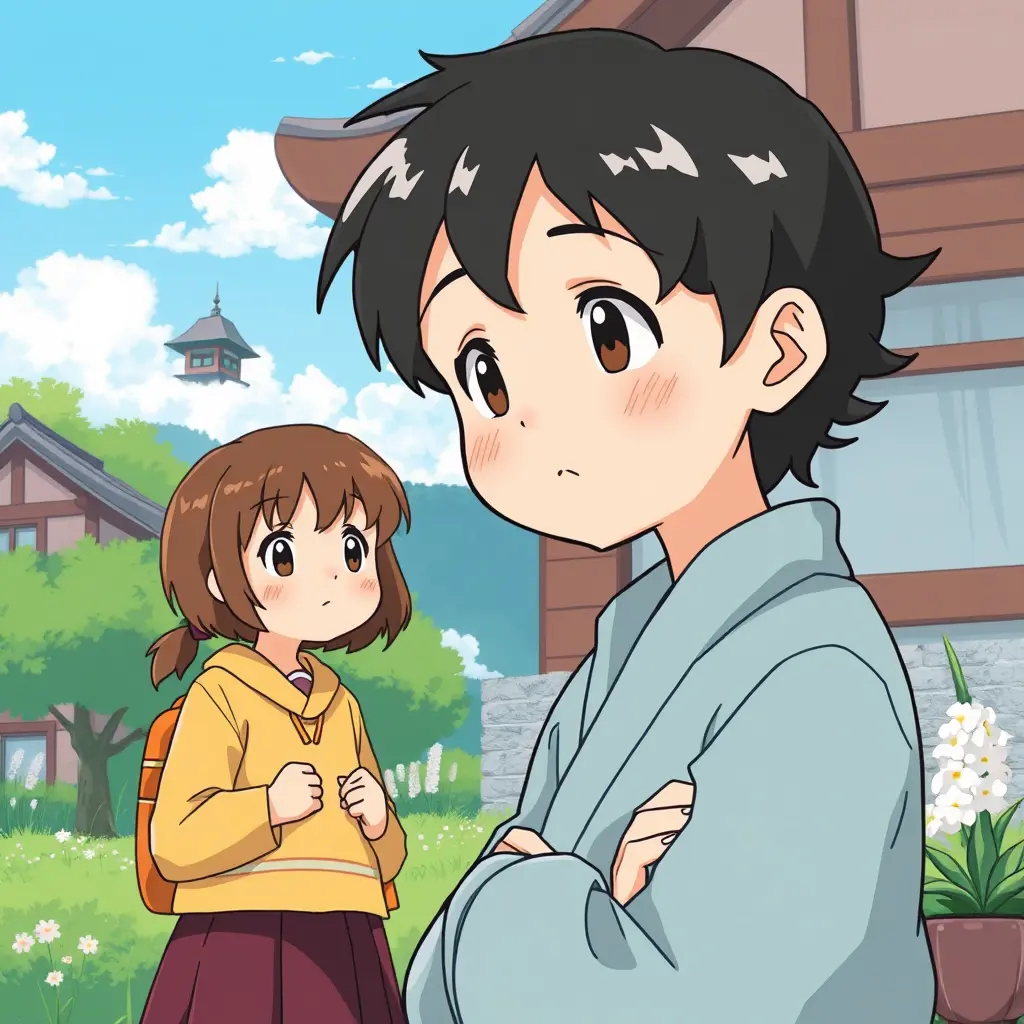 حول صورتي إلى انمي كرتون غيبلي 