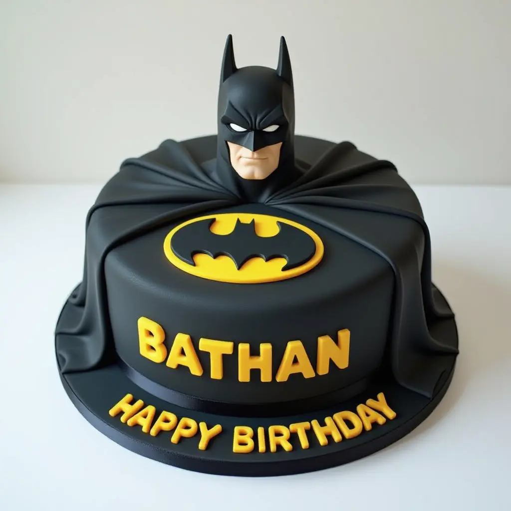كيكة على شكل Batman