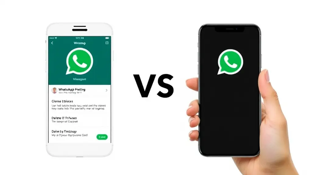 الفرق بين البلوك والحذف في الواتس اب