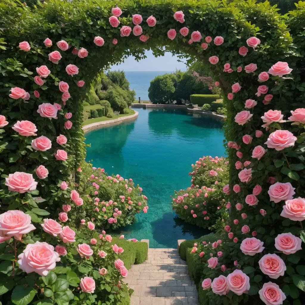 صوره بحر داخل بستان ورود