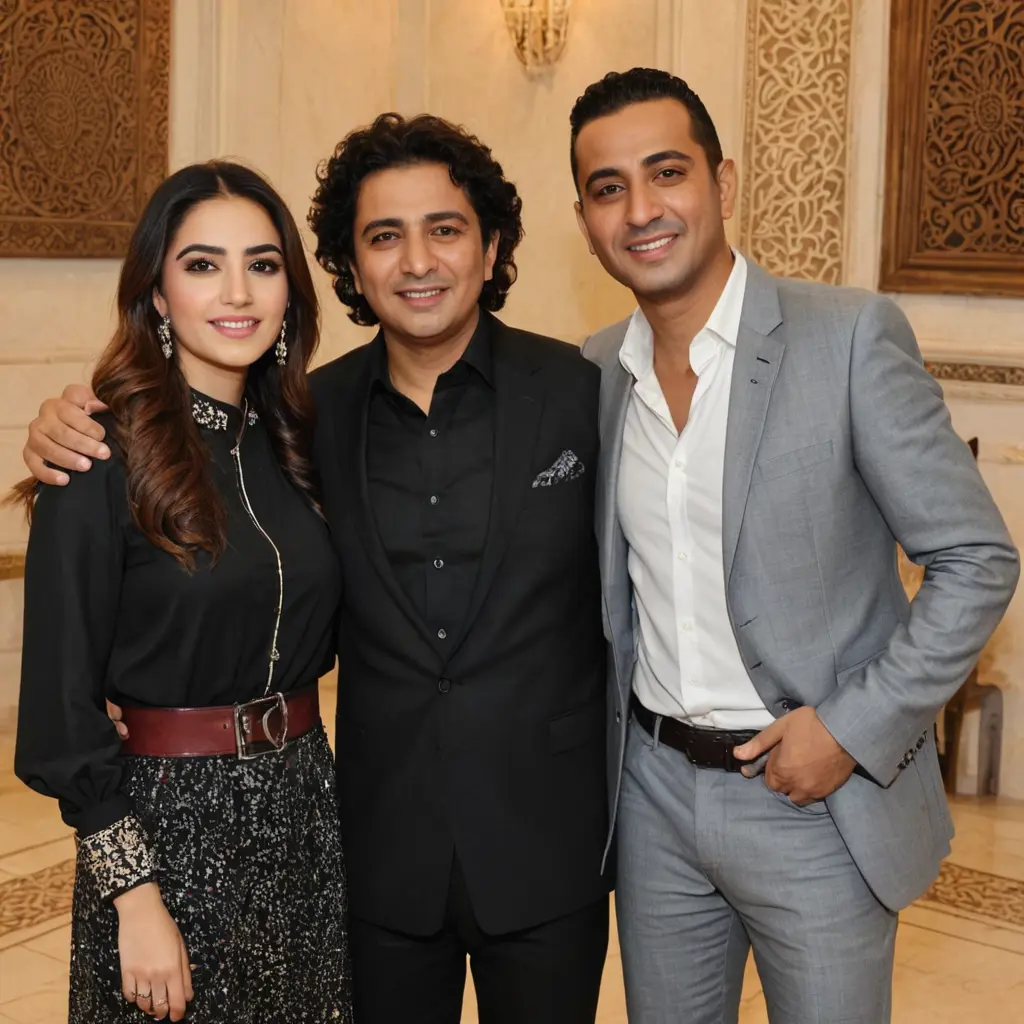 بنت مع الفنان الشامي المغني الشامي الفنان الشامي الشامي فنان الشامي المغني الشامي عبد الرحمن فواز وهو مغني ولد مغني الفنان سامي عبد الرحمن فواز