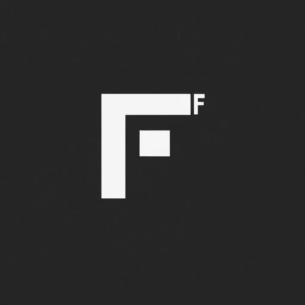 حرف f علي لوجو مقاولات