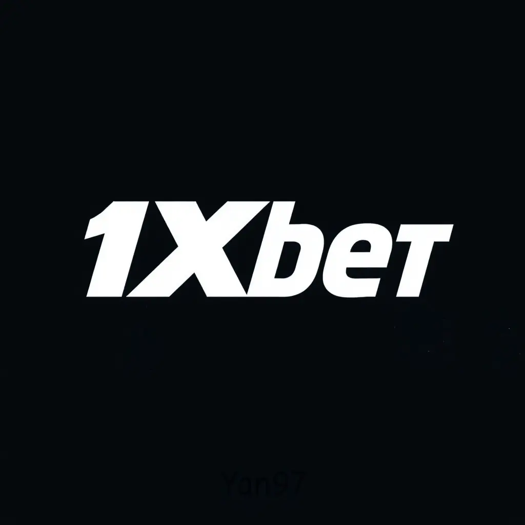 Logo 1xbet , avec l'écriture de l'adresse ci (Toudja, Chakal06,) la bas y'a une ecriteur qui montre le code promo (Yan97)